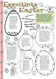 English Worksheet: Eggciting Easter