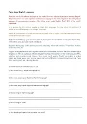 English Worksheet: Test for 7th grade