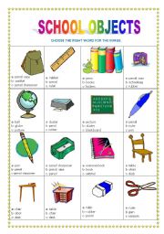 Classroom objects