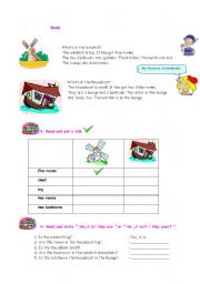 English Worksheet: reading 