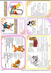 English Worksheet: Minibook: Reflexive Pronouns  grammar guide and exercises  4 different uses of reflexives  editable