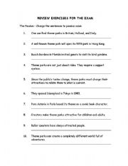 English Worksheet: ACTIVE / PASSIVE WORKSHEET