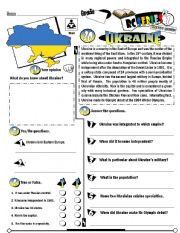 English Worksheet: RC Series_Level 01_Country Edition 30 Ukraine (Fully Editable + Key)