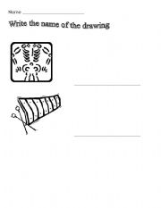 English Worksheet: Dictation X