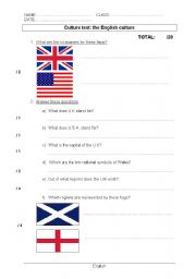 English Worksheet: British Culture