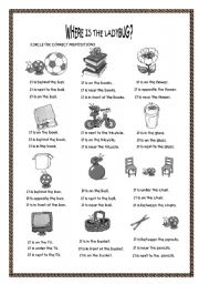 circle prepositions