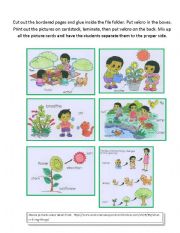 English Worksheet: Living vrs Nonliving File Folder game - Part 2 of 2