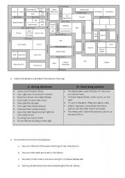 English Worksheet: Giving Directions