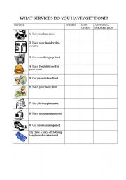 Passive Causative Speaking Activity