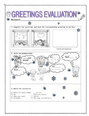 Greetings Evaluation