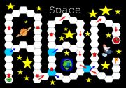 English Worksheet: Space ABC 