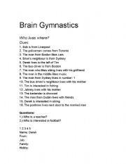 brain gymnastic