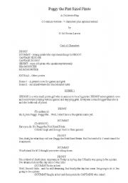 English Worksheet: Peggy the Pint Sized Pirate 2