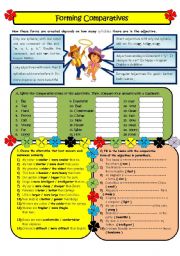 Forming Comparatives