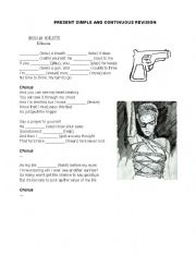English Worksheet: Present Simple and Continuous revision