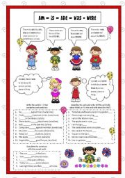 English Worksheet: To Be