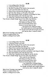 English Worksheet: Phonetics TH