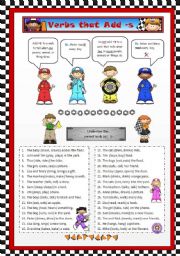 Verbs that Add -s