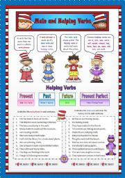 Main and Helping Verbs