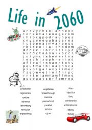 English Worksheet: New Headway Intermediate: Unit 5 - Life in 2060