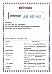 relatibve clauses