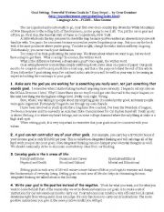 Goal Setting in Seven Easy Steps