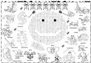 English Worksheet: insects