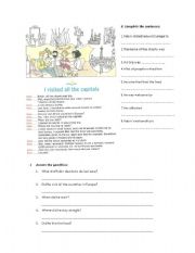 English Worksheet: Reading comprehension _ Past Simple