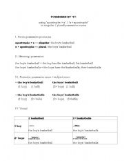 English Worksheet: 