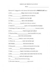 English Worksheet: Irregular verbs evaluation