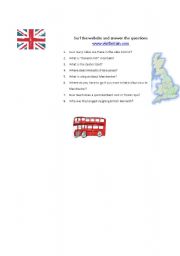 English Worksheet: Visit Britain