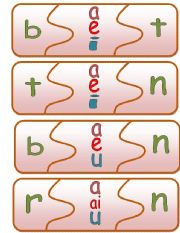 English Worksheet: cvc jigsaw