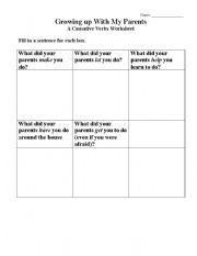 English Worksheet: Causative Verbs Activity