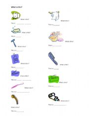 English Worksheet: HYGIENE