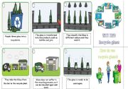 English Worksheet: recycling glass_mini book