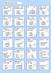 English Worksheet: multiple choice 2