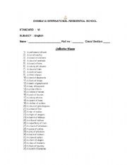 English worksheet: Adverbs