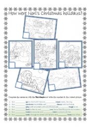 English Worksheet: asking about holiday