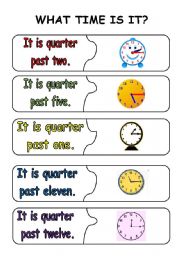 quarter past puzzles