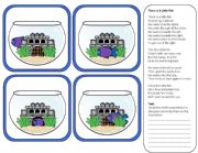 English Worksheet: Where is the Fish Swimming? Preposition Memory Cards Part 1 of 2 with Additional Activities