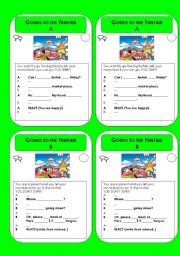 English Worksheet: Meeting friends (3) - Going to the Funfair