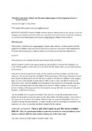 English Worksheet: Being helpful
