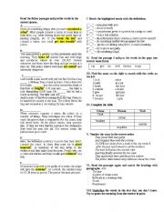 English Worksheet: Crime and Law