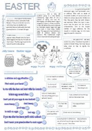 English Worksheet: Easter