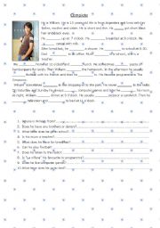 English Worksheet: Routine - complete