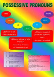 English Worksheet: Possessive Pronouns