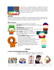 English Worksheet: South Park 