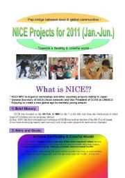 English Worksheet: nice project