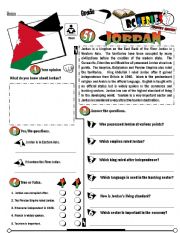 English Worksheet: RC Series_Country Edition_51 Jordan (Fully Editable + Key)