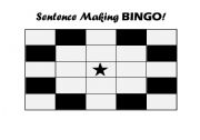 English Worksheet: Bingo Grid 2